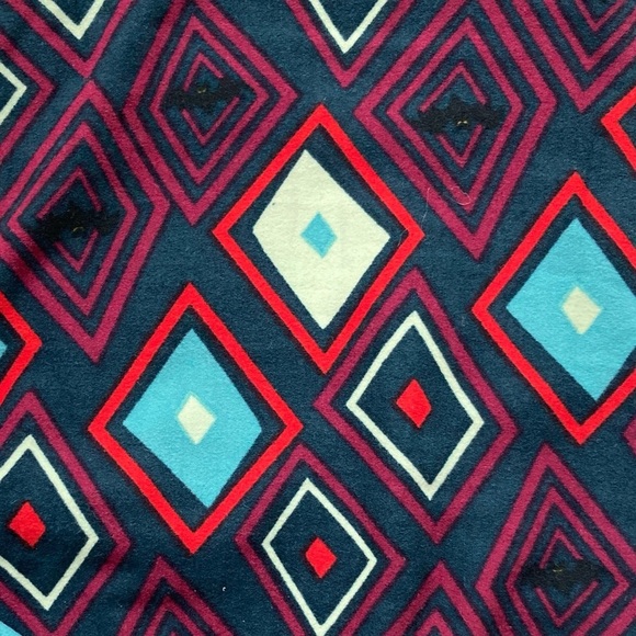 NWT LuLaRoe OS leggings Halloween bat argyle diamond one size Whimsygoth Witchy - Picture 2 of 3